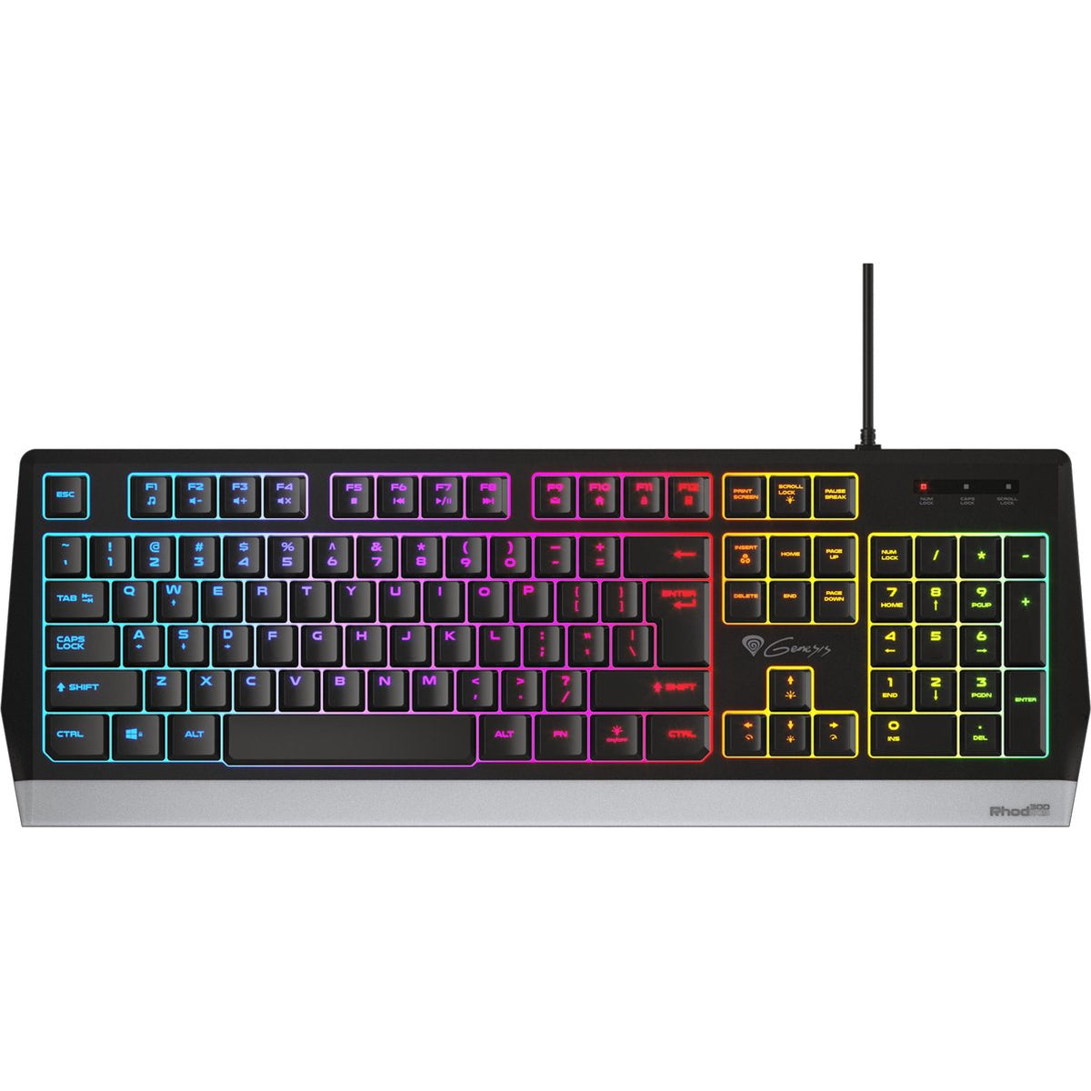 Genesis Rhod 300 RGB - Gaming Toetsenbord - QWERTY