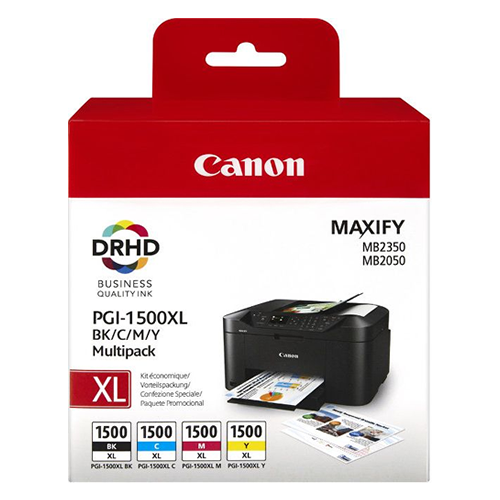 Canon PGI-1500XL BK/C/M/Y Inktcartridge Multipack HQ