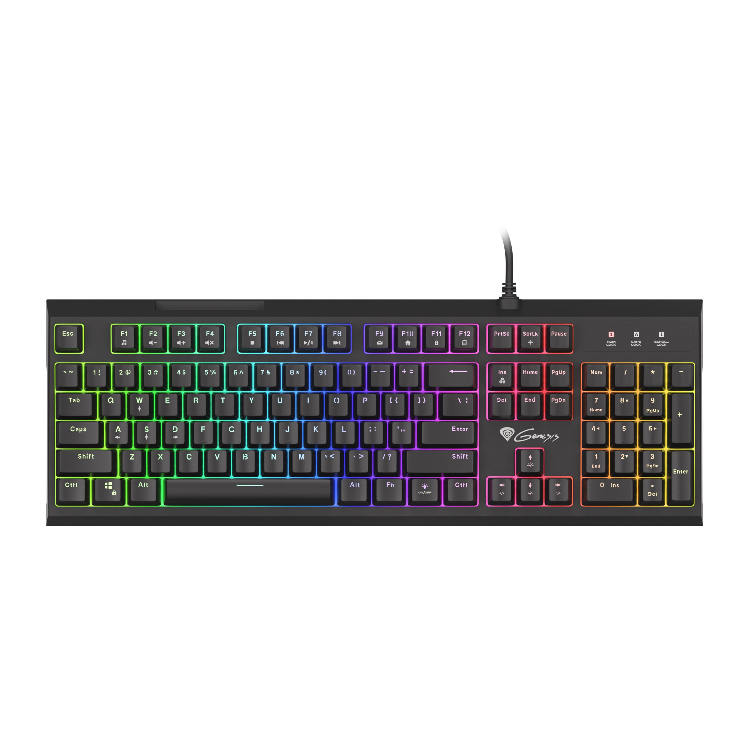 Genesis Thor 210 RGB Hybrid Mechanical Keyboard