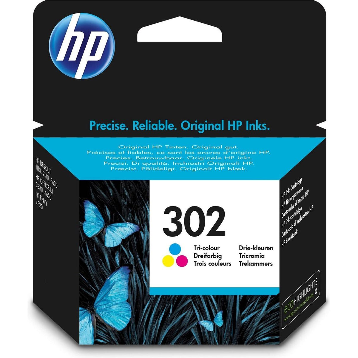 HP 302 - Inktcartridge - Kleur