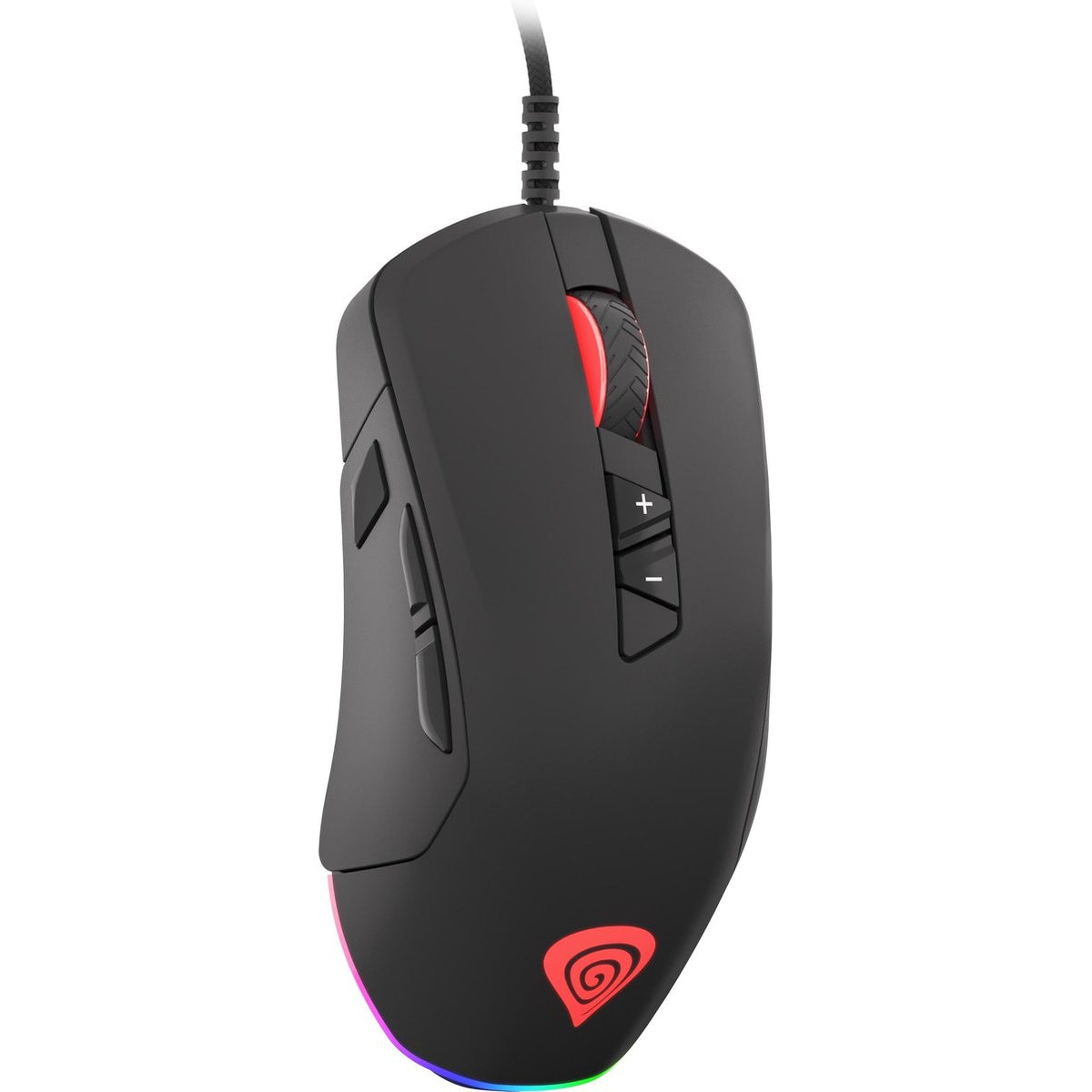 Genesis Xenon 770 RGB – FPS en MMO Gaming Muis – Aanpasbaar – Tot 14 Programmeerbare Knoppen – 10200 DPI