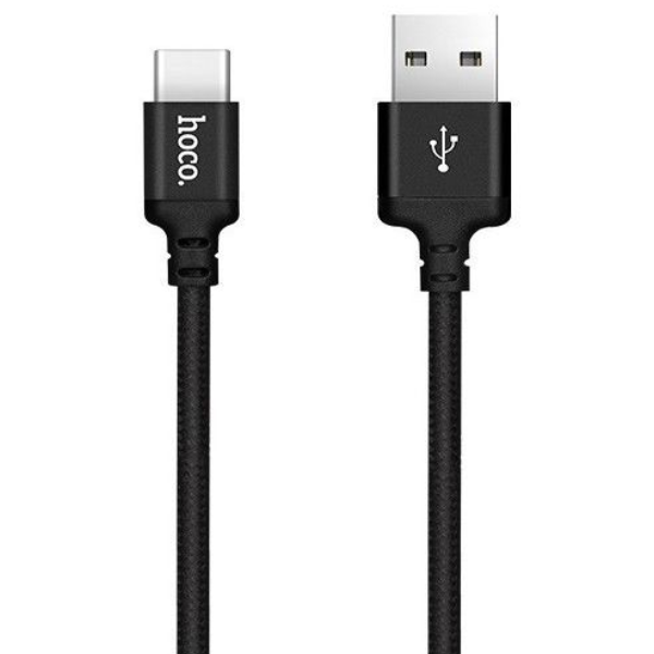 Hoco Charge&Synch USB-C Cable Black (2 meter)