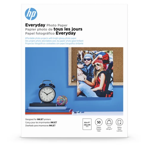 HP Fotopapier 25-pak