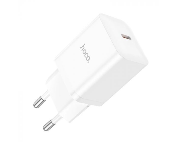 Hoco Mini Single Port PD20W Fast Safe Charger USB-C