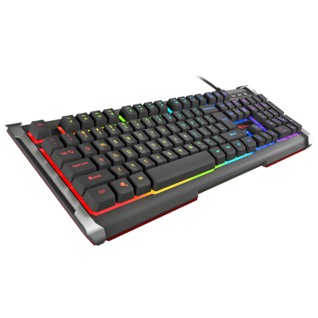 Genesis Rhod 400 RGB Gaming Keyboard Zwart, US lay-out