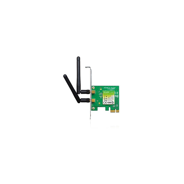 WIRELESS TP-LINK TL-WN881ND PCI EXPRESS 300M Atheros, 2T3R, 2.4GHz 802.11n/g/b, 2 ANTENNE