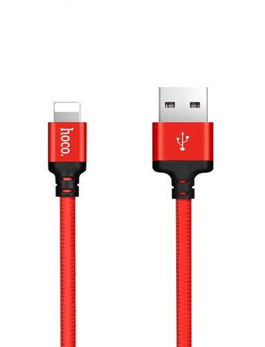 Hoco Charge&Synch Lightning Cable Red (1 meter)