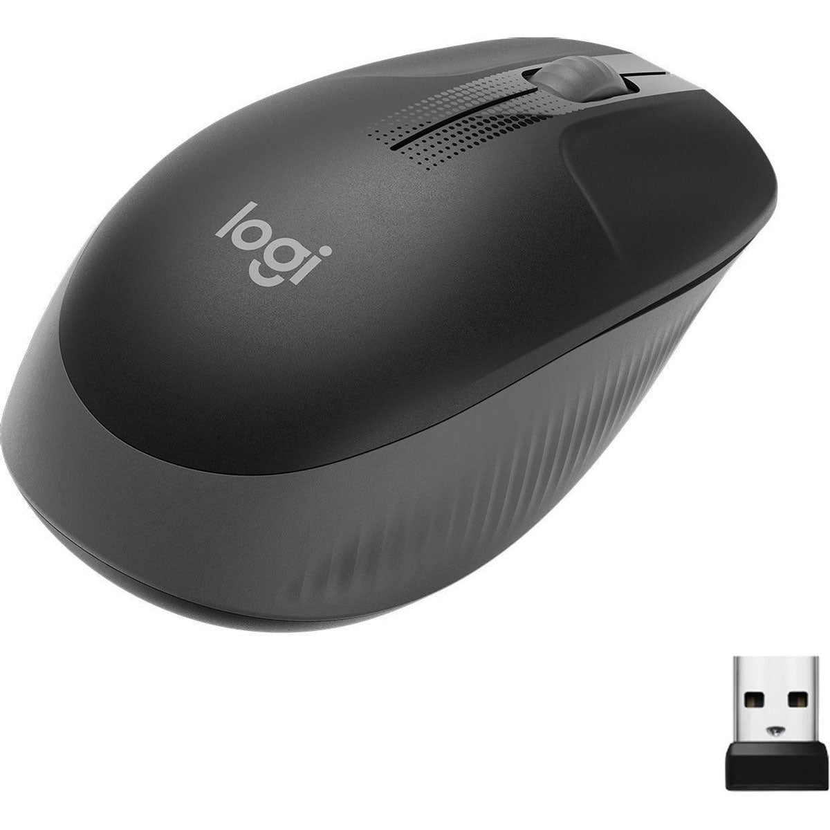 Logitech M190 - Draadloze muis - Antraciet