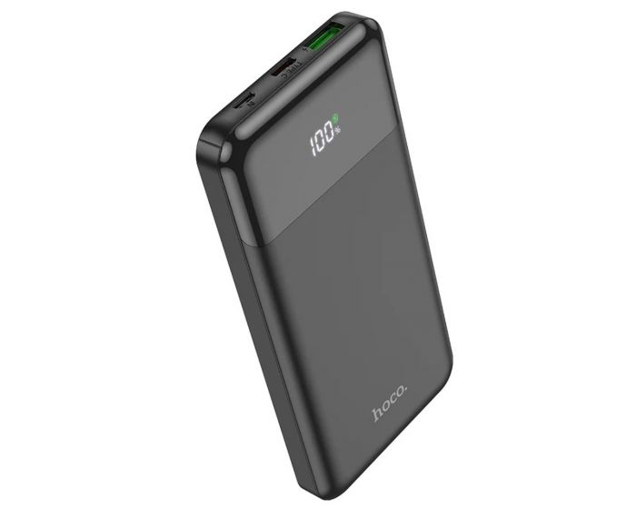 Hoco Powerbank 10.000 mAh USB-C Output QC 3.0 Black