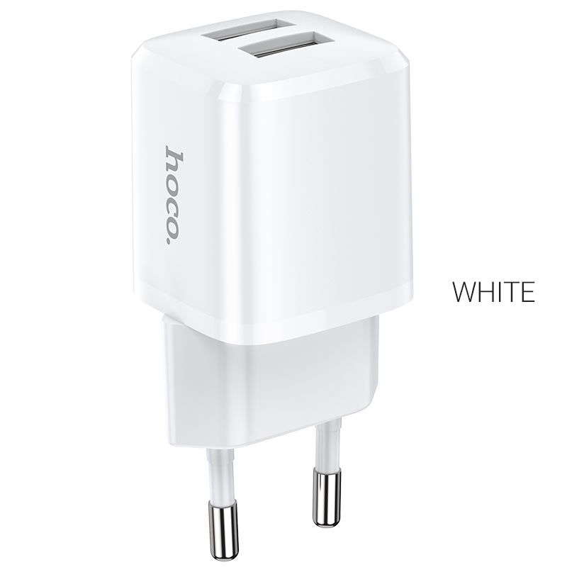 Hoco N8 Mini Portable Dual USB Port Charger