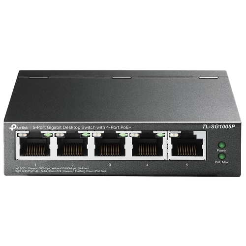 TP-Link TL-SG1005P 5-port GB 4xPoE Switch 56W