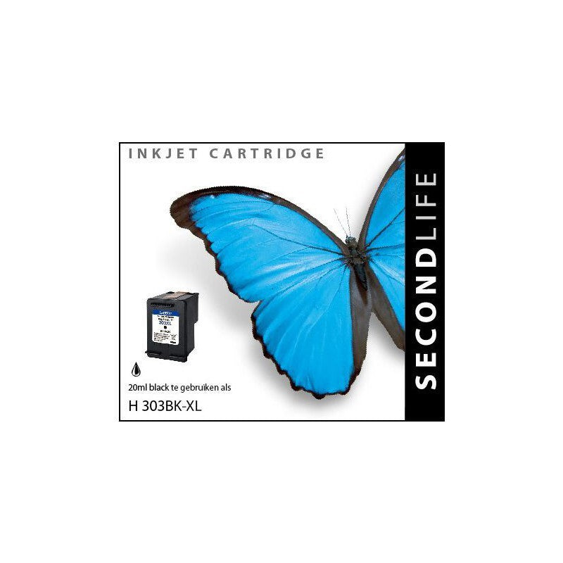 SecondLife - HP 303 XL Black