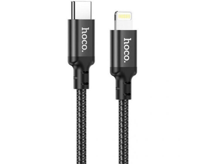 Hoco Charge&Sync USB-C - Lightning Cable Black (2 meter) X14