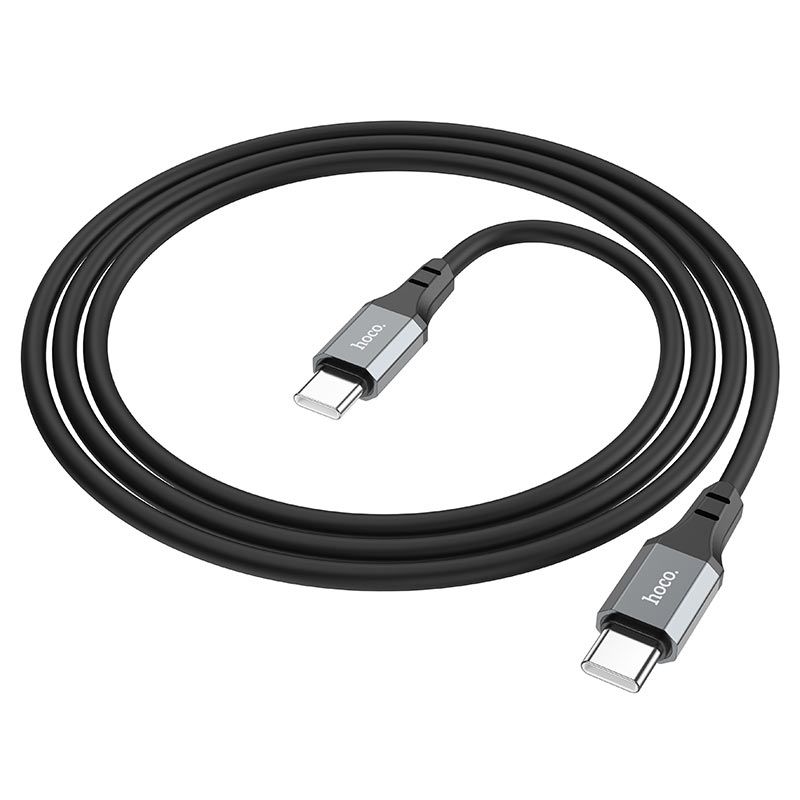 Hoco Charge&Synch USB-C to USB-C Cable Black 60W (1 meter)